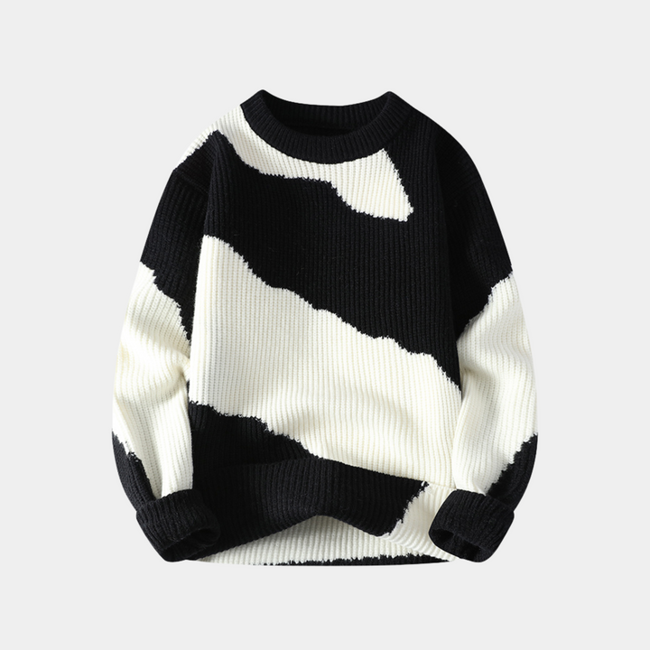 ABSTRACT WAVES SWEATER