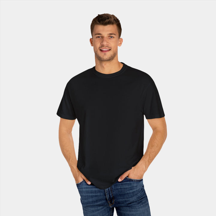 WE'RE BUILT TO WALK UPHILL T-SHIRT BLACK