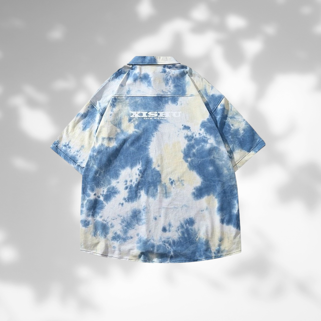 'IBIZA CLOUDS' TIE DYE SHIRT