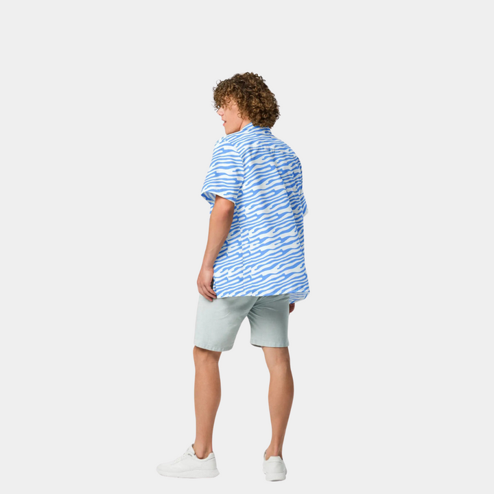 OCEAN BUTTON DOWN SHIRT BLUE