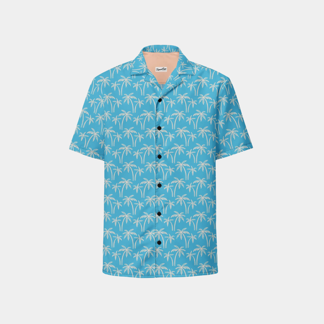 PALM BUTTON DOWN SHIRT OASIS