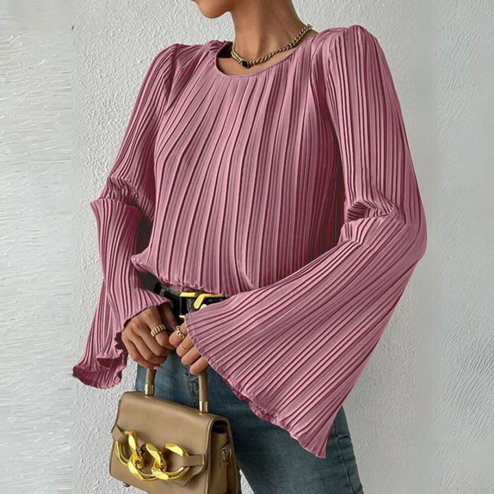 GLOWUP PLEATED TOP