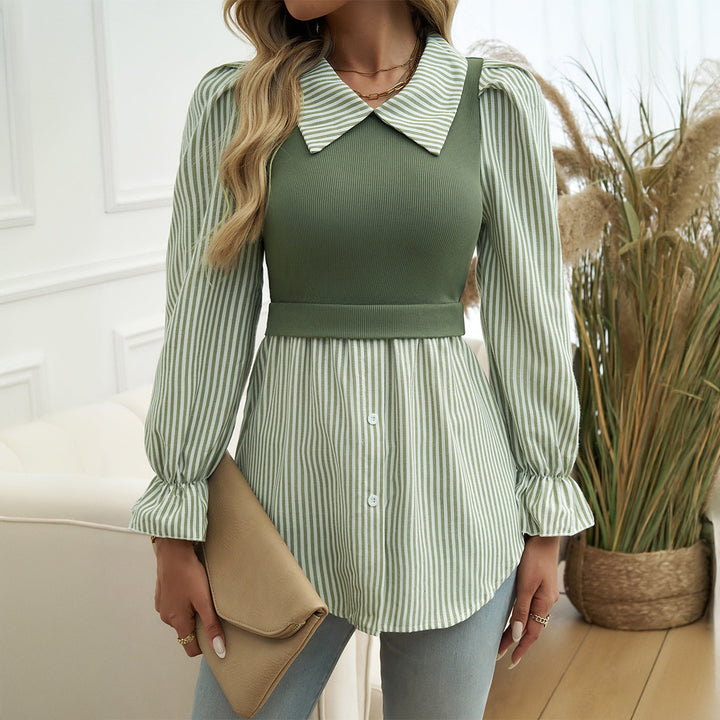 CLASSIC DUO LAYERED BLOUSE