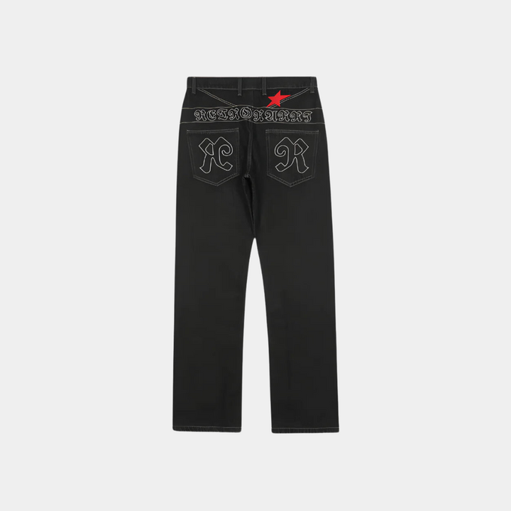 STAR DENIM BLACK