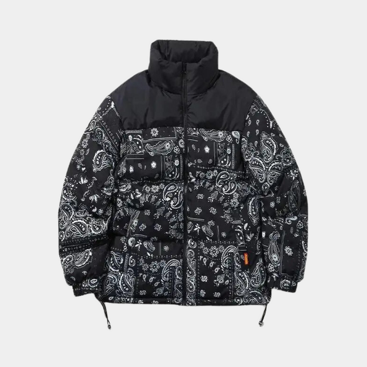 BANDANA PUFFER BLACK