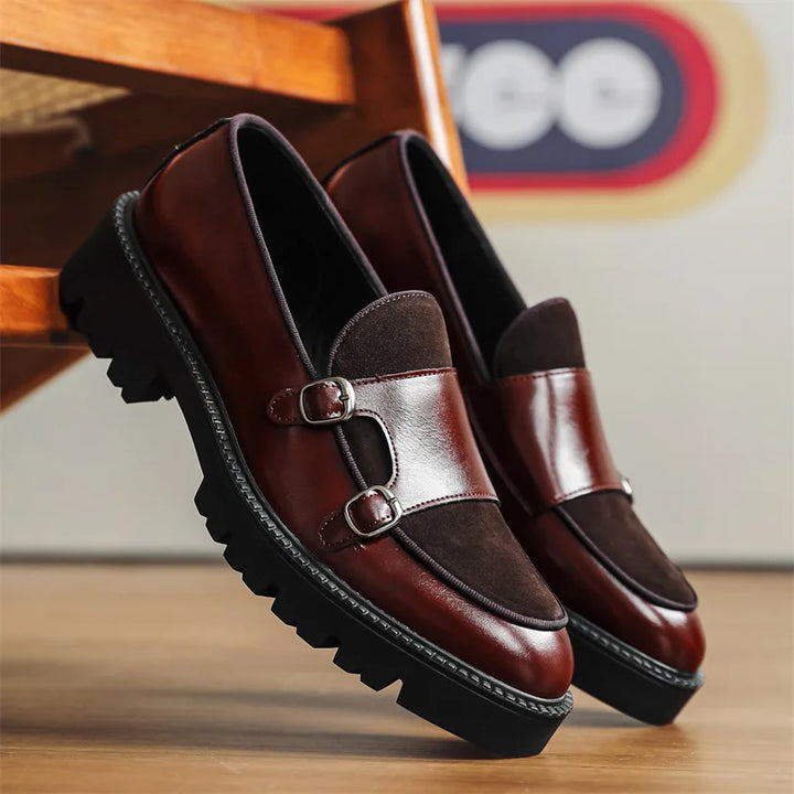 CARLO LEATHER LOAFERS