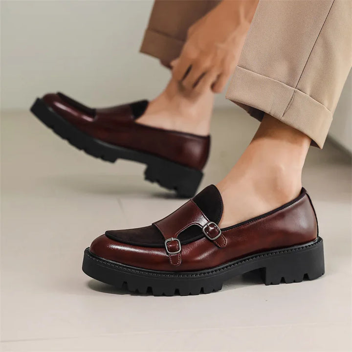 CARLO LEATHER LOAFERS