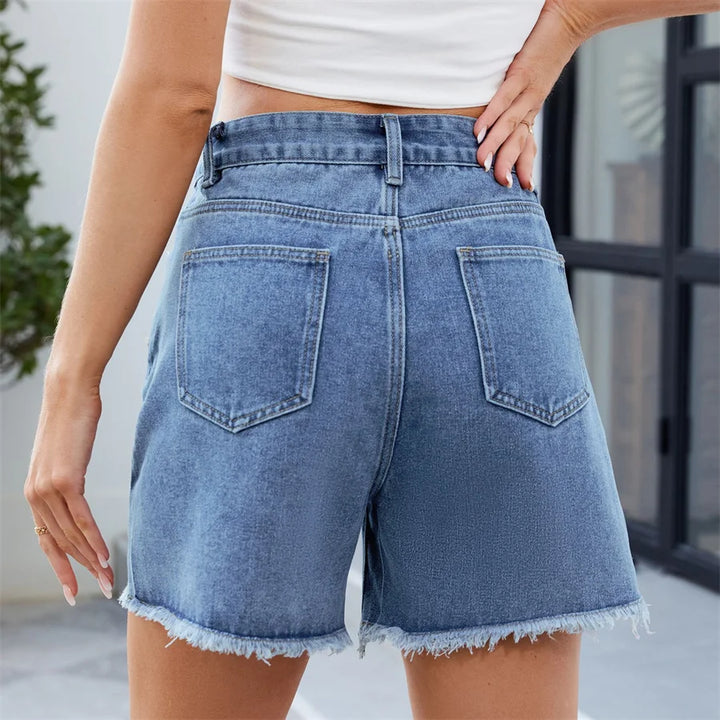 CHLOÉ HIGH-RISE SLIT SHORTS