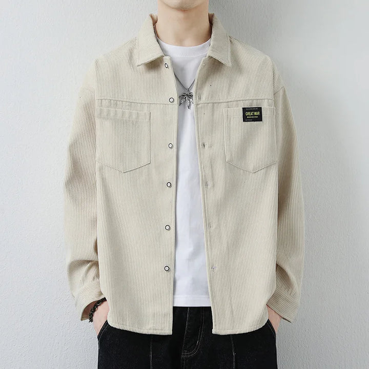 MARCEL RELAXED CORDUROY OVERSHIRT