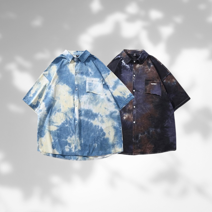 'IBIZA CLOUDS' TIE DYE SHIRT