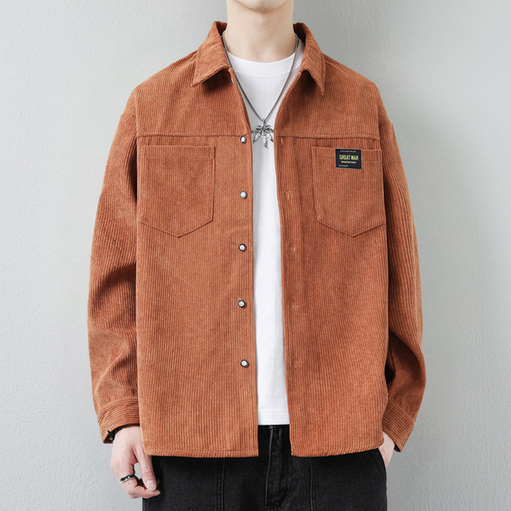 MARCEL RELAXED CORDUROY OVERSHIRT