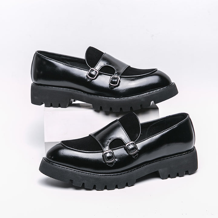 CARLO LEATHER LOAFERS