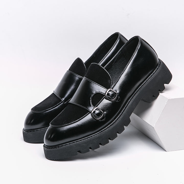 CARLO LEATHER LOAFERS